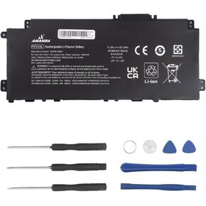 M01118-421 PP03XL PV03XL Laptop Battery for HP Pavilion x360 13-BB 13-BB0000 14-DV 14-DV0000 14-DK 14-DK0000 14M-DW 15-EH Series Series PP03XL PPO3XL PVO3XL L83388-421 M01144-005
