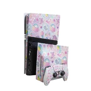 Skin Compatible with PlayStation 5 Pro Bundle + Disc Drive for PS5 - Cabin Stripes - Premium 3M Vinyl Protective Wrap Decal Cover - Easy to Apply | Crafted in The USA by MightySkins
