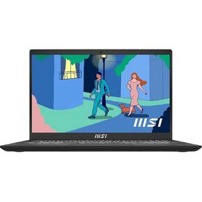 MSI Modern 15 B12M-455US 15.6" Full HD Laptop, Intel Core i5-1235U 1.3GHz, 16GB RAM, 512GB SSD, Windows 11 Home, Classic Black