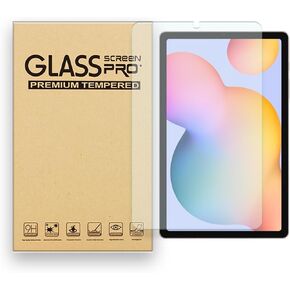 Screen Protector for Samsung Galaxy tab S6 lite 10.4 Inch 2024/2022/2020(SM-P620/P625/P613/P619/P615/P610) Tempered Glass Film, 9H Hardness,Anti-Scratch,Case Friendly,Bubble Free (1 pcs)
