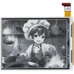 Waveshare 6inch E-Ink Raw Display Compatible with Raspberry Pi 4B/3B+/3B/2B/B+/A+/Zero/Zero W/WH/Zero 2W Series Boards 1448×1072 High Definition 16 Gray Scale Without PCB Supports Partial Refresh