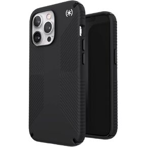 Speck Presidio2 Grip Bumper Case for iPhone 13 Pro - Black/White Polycarbonate
