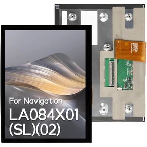 [2024 ترقية جديدة] 8.4 "UConnect 4C UAQ LCD Monitor ملاءمة ل Dodge Ram Chrysler Gladiator Compass Wrangler Cherokee Challenger Durango 2017 2018 2019 2020 2021# LA084X01 (SL) (02)