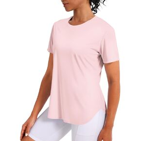 Women's Short Sleeve Workout Tops Athletic Shirts UV Protection Sun Shirts UPF 50+ Quick Dry Lightweight