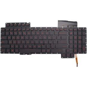 استبدال لوحة مفاتيح جديدة لـ ASUS ROG G752 G752VL G752VT G752VY G752VS G752VM G752VS-XB72K G752VS-XB78K G752VS-RB71 G752VY-RH71 Backlit