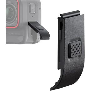 Replacement Battery Cover Side Door USB-C Port Compatible with Insta360 ACE Pro Action Camera USB Charging Port Card Slot Side Dust Cover (NOT for ACE), Black