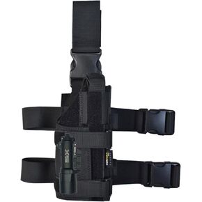 Tactical Universal Drop Leg Holster Adjustable Gun Holster - Right Handed Nylon Pistol Holster Thigh Holsters Fit All Full/Compact & Sub-Compact Size Pistols