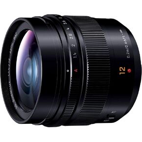 Panasonic Leica DG Summilux 12mm F/1.4 ASPH. Lens H-X012 (International Version) No Warranty