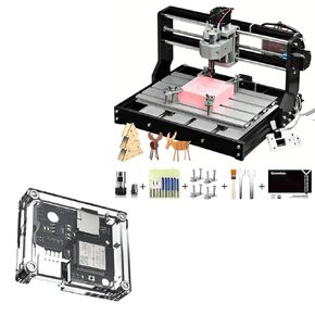 CNC 3018-PRO ROUTER KIT GRBL CONTROL + GGW-UART WI-FI MODUULE KIT ، App G-Code Sending