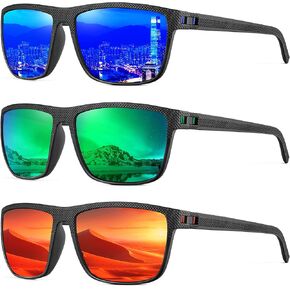 NSSIW Mens-Sunglasses Polarized Sunglasses Men : Classic Sun Glasses with UV Protection for Driving Fishing Golf 4 Packs