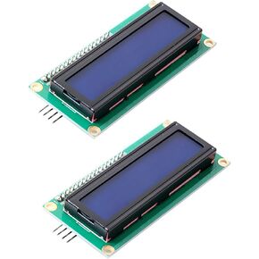 2 PCs IIC/I2C/TWI 1602 Serial Blue Backlight LCD Display for Arduino
