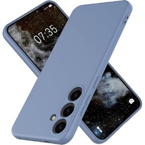 Silicone Case for Samsung Galaxy S25, Durable and Stylish Drop Tested Soft Silicone Gel Rubber Slim Fit Shockproof Protection Phone Cover for Samsung Galaxy S25 (Black)