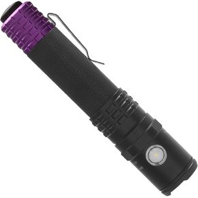 Nightstick USB-588XL Metal USB Dual-Light Tactical Flashlight - White Spot – White Flood - Li-Ion - Black