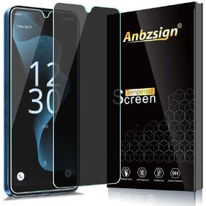 [2 Pack for Cricket Magic 2 5G/ AT&T Propel 2 5G Privacy Tempered Glass Screen Protector, 9H Anti Spy Private Film, Anti-Scratch, Case Friendly