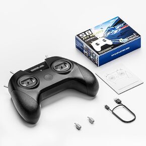 STARDRONE S8 RC Flight Simulator Remote Controller- 8 Channels FPV Drone Games Remote Controller Support Popular System&Platform- Ideal for Beginner Pilots Professional Training Experience(Mode 2) (Black) in Saudi Arabia