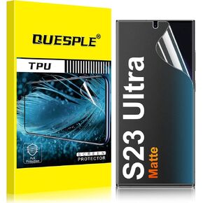 2 Pack for Samsung Galaxy S24 Ultra Matte Screen Protector [Not Glass], HD Clear, Anti-Scratch, Anti-Glare, Support fingerprint in Kuwait