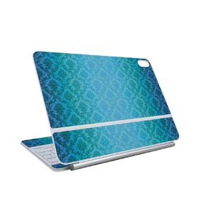 Carbon Fiber Skin Compatible With Apple Magic Keyboard for iPad Air 13-inch (M3) 2025 - Pot Leaves Green - Premium 3M Vinyl Protective Wrap Decal Cover - Easy To Apply | Made in the USA by MightySkins