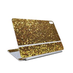 Glossy Glitter Skin Compatible with Apple Magic Keyboard for iPad Air 13-inch (M3) 2025 - Mixtape - Premium 3M Vinyl Protective Wrap Decal Cover - Easy to Apply | Crafted in The USA by MightySkins