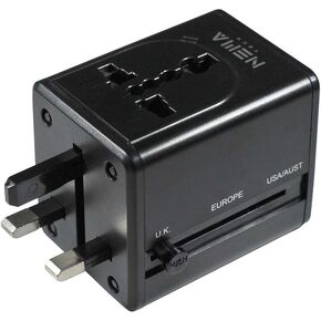 NemaTech Worldwide Universal Travel Adapter w/USB Charger