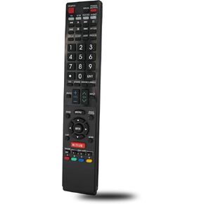 Replacement Remote Control for Sharp LC-60LE657U LC-60LE835U LC-60LE632U LC-70LE734UN LC-60LE633U Samrt 3D AQUOS LCD LED HDTV TV