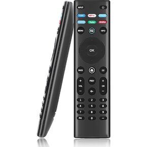 Universal TV Remote Control XRT140 for All VIZIO Smart TV Smartcast 4K P-Series V-Series D-Series M-Series TVs, Replacement for XRT136,XRT135, XRT260, XRT270 Remote