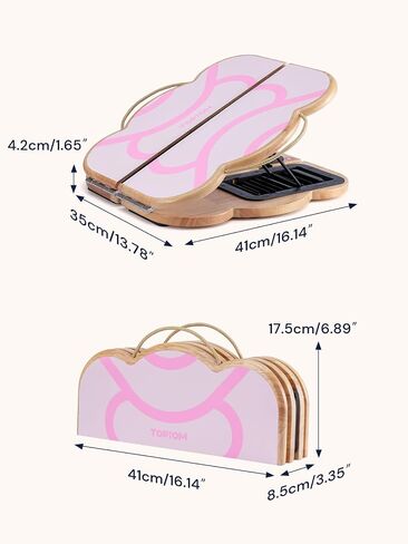 Slant Board,Foldable Calf Stretcher Board,Cloud Design,Wooden,Stretching Board for Squats,9 Adjustable Slant Board for Knees Ankle Heel Feet Leg,for All in Saudi Arabia