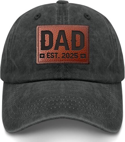 Gifts for New Dads-Dad Est. 2025 Baseball Cap for Men,Trucker Hat, Ideas for Men Husband Dads in Saudi Arabia