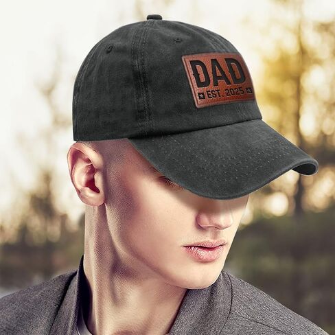 Gifts for New Dads-Dad Est. 2025 Baseball Cap for Men,Trucker Hat, Ideas for Men Husband Dads in Saudi Arabia