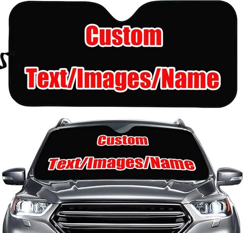 Funny Cat Print Car Sun Shade Windshield Cute, Fashion Foldable Car Front Window Sunshades for Most Sedan SUV Trucks in Kuwait