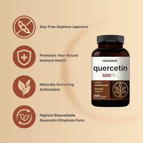 Sambucus Elderberry Capsules, 5000mg Herbal Equivalent, with Quercetin 500mg, Zinc and Vitamin C, 200 Capsules, 4 in 1 Formula, Support Immune System, Premium Elderberry Zinc Quercetin Supplements in Saudi Arabia