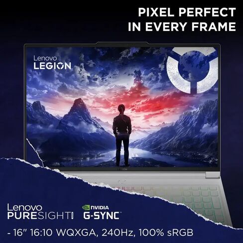 Lenovo Legion 7i Gaming Laptop,16" IPS WQXGA 240Hz, 14th Gen Intel i7-14700HX(Up to 5.5 GHz), GeForce RTX 4060 8GB, 64 GB DDR5, 2 TB SSD, MS Office 2024, Backlit KB, Fingerprint, Wi-Fi 6E, Win 11 Pro in Saudi Arabia