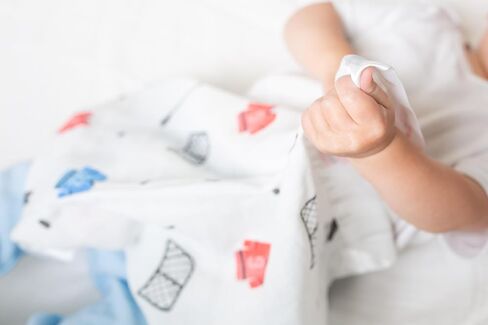 ملابس Lulujo Baby Mini Muslin القطنية الناعمة الحريرية، قوارب شراعية، 3 عبوات، 28 × 28 بوصة in Kuwait