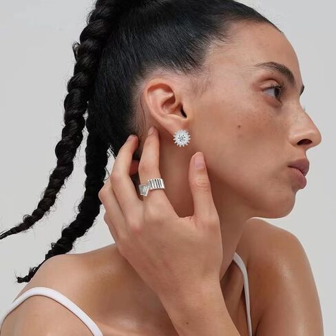 الذهب القوس Cilp على الأقراط النساء حجر الراين القوس كليب الأقراط لطيف كليب الأقراط غير مثقوب آذان in Kuwait