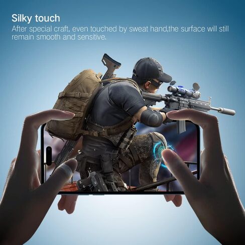 PERFECTSIGHT Sapphire Anti Glare Anti Blue Light Screen Protector Designed for iPhone 14 Pro Max - Eye Protection Diamond Hard Tempered Glass - Matte Military Grade Shatterproof Bubble Free (6.7 inch) in Saudi Arabia