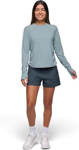 prAna Women's Sol Searcher Ls Crew in Saudi Arabia