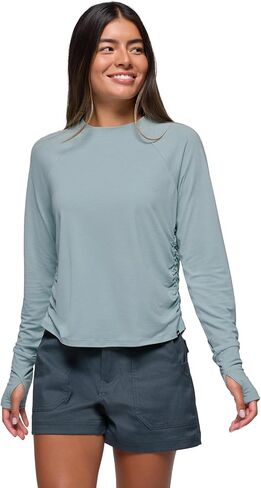 prAna Women's Sol Searcher Ls Crew in Saudi Arabia