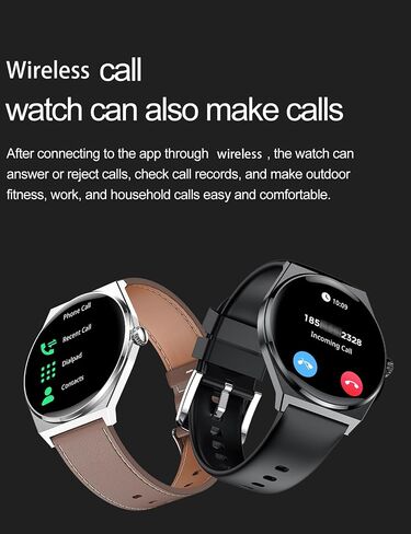 Smart Watch (Answer/Make Calls), 1.43’’ AMOLED Smart Watches for Men Women 100+ Sport Modes Fitness Watch with Blood Oxygen/Sleep/Heart Rate Monitor, IP67 Waterproof Smartwatch in Saudi Arabia