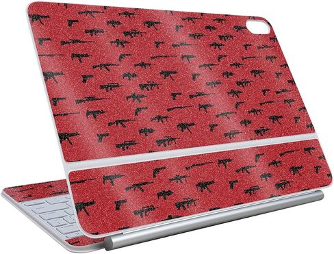 Glossy Glitter Skin Compatible with Apple Magic Keyboard for iPad Air 13-inch (M3) 2025 - Kanati - Premium 3M Vinyl Protective Wrap Decal Cover - Easy to Apply | Crafted in The USA by MightySkins in Saudi Arabia