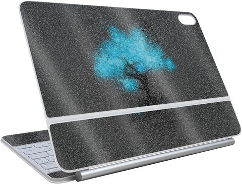 Glossy Glitter Skin Compatible with Apple Magic Keyboard for iPad Air 13-inch (M3) 2025 - Kanati - Premium 3M Vinyl Protective Wrap Decal Cover - Easy to Apply | Crafted in The USA by MightySkins in Saudi Arabia