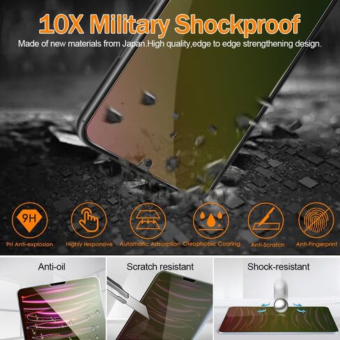 2 Pack for Samsung Galaxy S24 Ultra Screen Protector Privacy, [Not Glass] Gradient Colorful Anti-Spy Anti-Blue Light Full Coverage Flexible Film, [1S Fingerprint Unlock] Touch Sensitive in Saudi Arabia