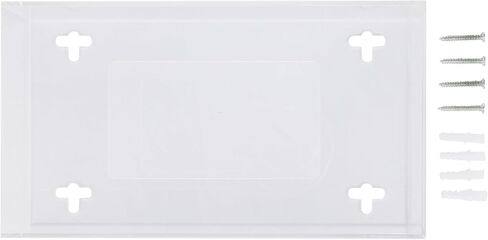 Glove Dispenser Wall Mount Double | Clear Acrylic Mountable Glove Box Holder with Individual Compartments | Gloves Sold Separately | Triple Layer Medical Glove Dispenser in Kuwait