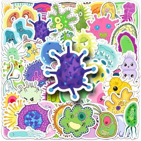Cute Hermit Crab Stickers,50PCs,Hermit Crab Laptop Decals Gift Toddlers Teens Girls Cute Cool Kawaii Tools Decorations DIY,Stickers for Hydro Flask