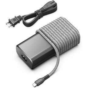 2025 New AI PC Charger HKY 65W USB C Charger PD3.0 Laptop Power Adapter for Dell Pro Series Dell Pro 13 14 Premium Pro 16 14 Plus Pro Rugged 13 14 inch Notebook Computer Power Supply Cord