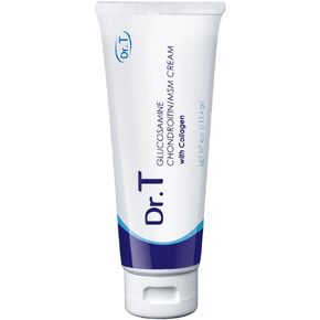 Dr. T Glucosamine/Chondroitin/MSM Cream with Collagen - Premium Natural Formula to Help Alleviate Joint and Muscle discomfort; Supports Joint Strength and Flexibility. 113.4g / 4 oz.