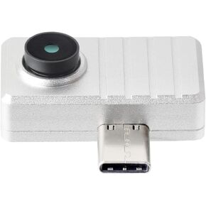 Waveshare Smartphone IR Thermal Imaging Camera (B), Type-C Port, Plug and Play, Comes with Aluminum Alloy Case, 90° FOV