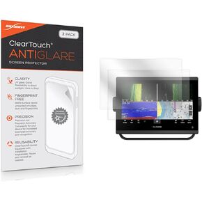 BoxWave Screen Protector Compatible with Garmin GPSMAP 943xsv (Screen Protector ClearTouch Crystal (2-Pack), HD Film Skin - Shields from Scratches for Garmin GPSMAP 943xsv