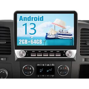 [2GB+64GB] Car Radio Stereo Android 13 for Chevy Silverado 2007-2013 Tahoe Equinox GMC Sierra Yukon with Wireless CarPlay Android Auto