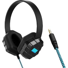 Gumdrop DropTech B1 On-Ear Headphone. Designed for K-12 Students, Teachers and Classrooms – Drop Tested, Rugged and Reliable for an Enhanced Educational Learning Experience. Color – Black