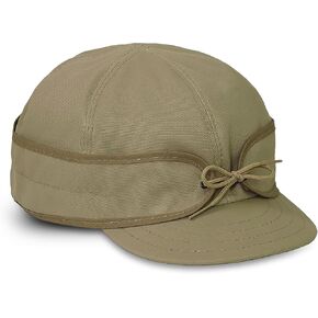 Stormy Kromer The Field Cap, Men's Baseball Cap with Pulldown Earband, Cotton Canvas Outdoor Hat for Sun and Wind Protection
