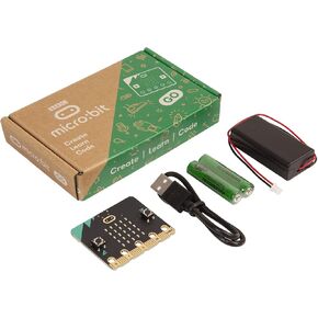 Micro:bit V2 Go Kit Original Micro bit V2 Starter Kit, with Microbit v2.2, Battery Holder, Micro USB Cable